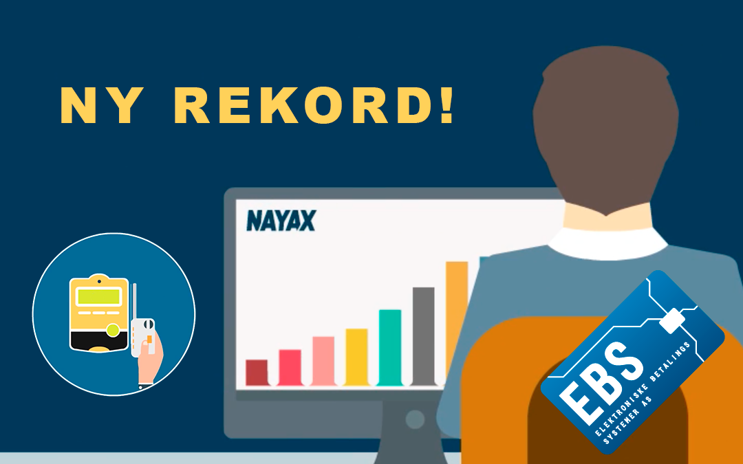 Ny NAYAX rekord i antall transaksjoner