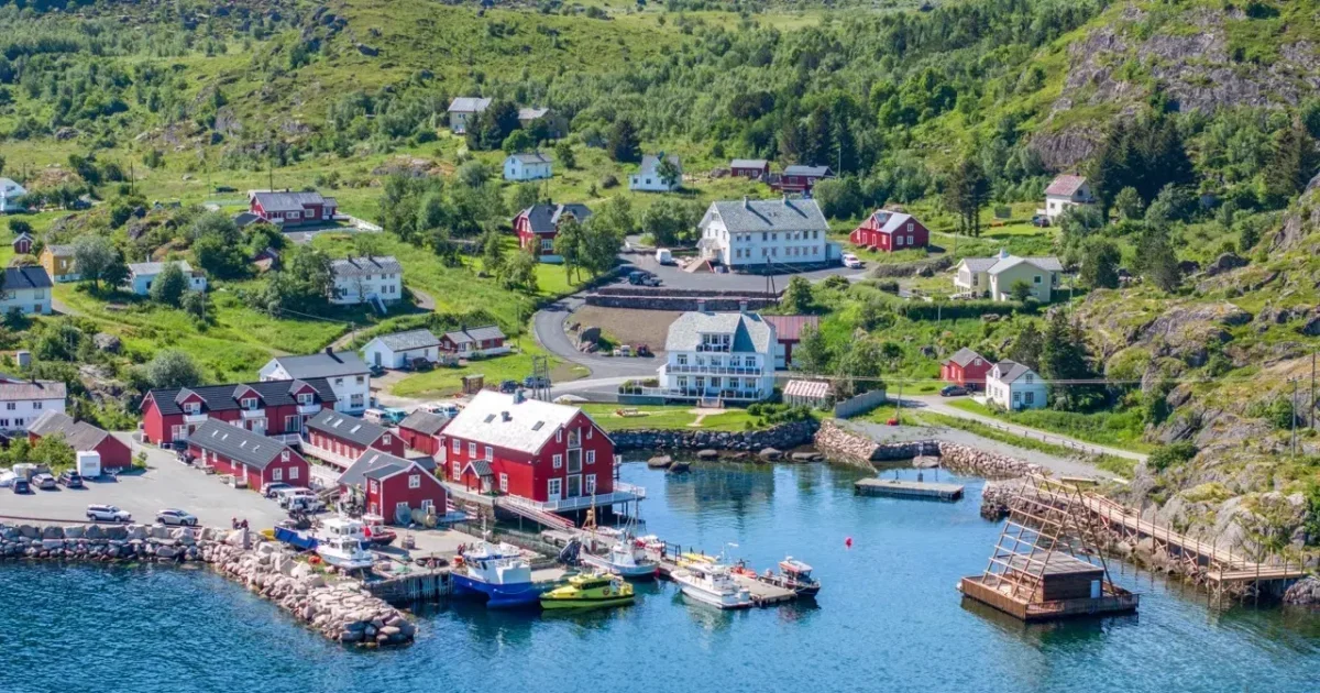 Hotell Ure Lodge ved Lofotens kyst