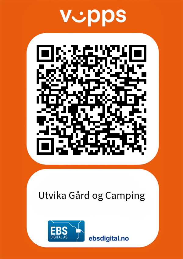QR kode til artikkel om Utvika Gård og camping