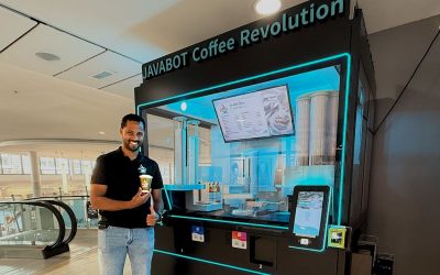 Javabot – robotkaffe, personlig kaffekunst og selvbetjent betaling